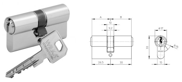 ΚΥΛΙΝΔΡΟΣ ΑΣΦΑΛΕΙΑΣ WILKA CARAT S1